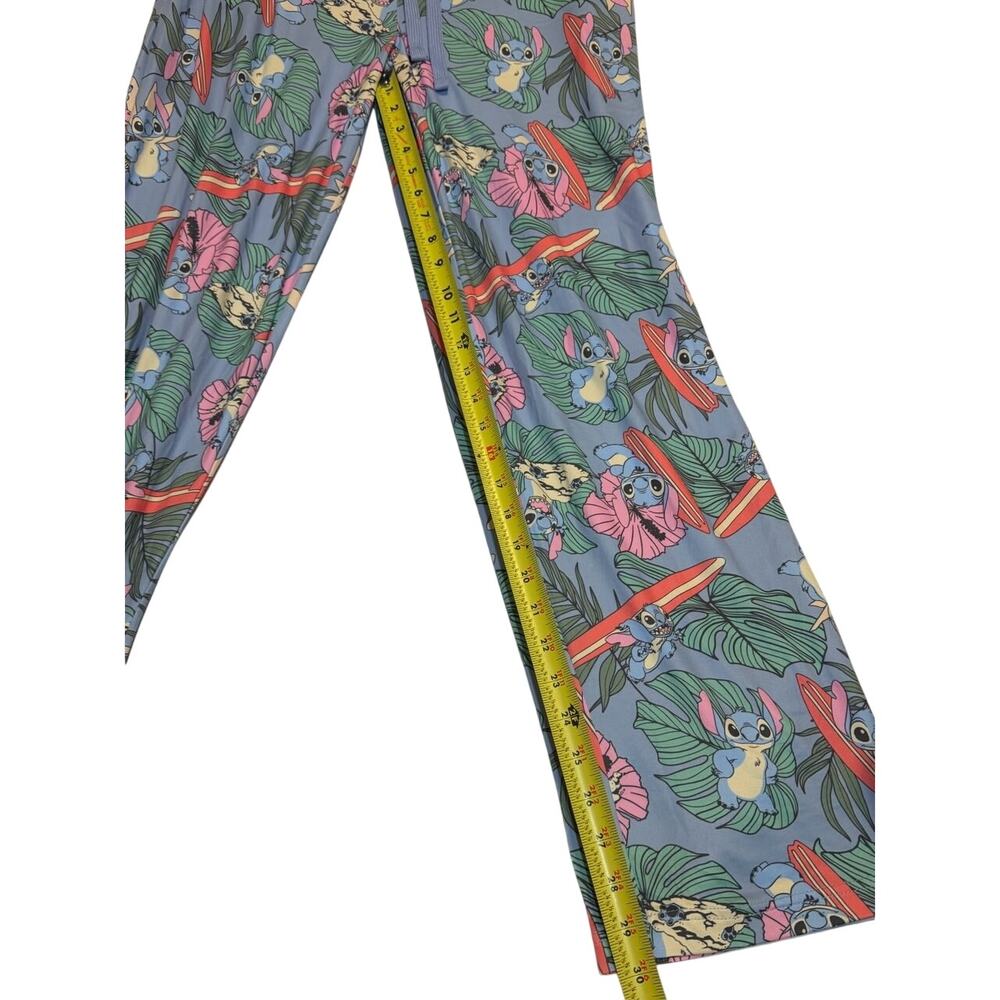Rare Disney Lilo & Stitch Pajama Pants Sleepwear Tropical Print Size Medium - Picture 6 of 7